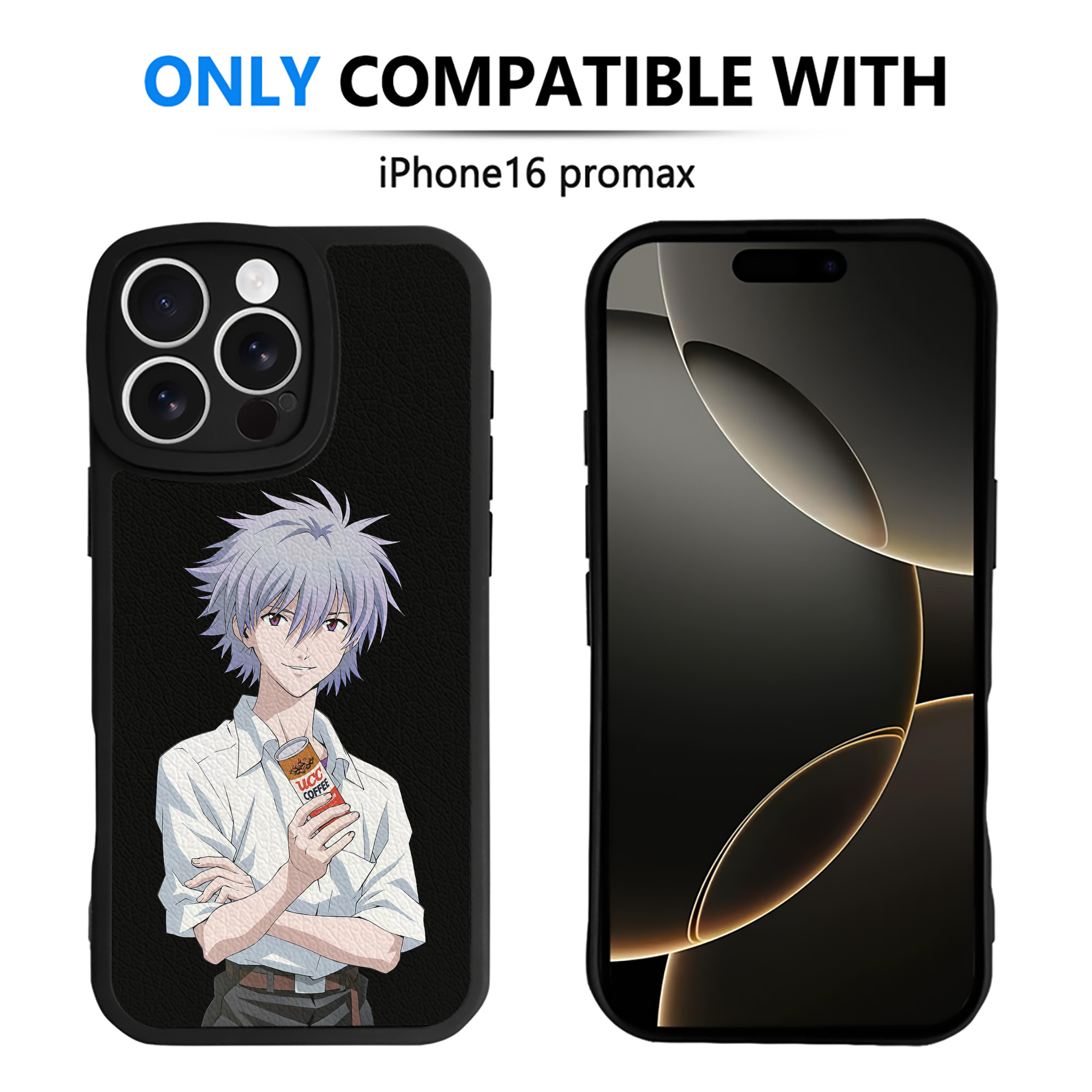 （画像用） EVA 新世紀エヴァンゲリオン 【iPhone 16シリーズ対応】シリコンスマホケース（レザー調） 材質：シリコン